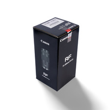 Canon RF 75-300mm f/4-5.6 c/w Filter, Hood, Box, Manuals S/N: 1520505545