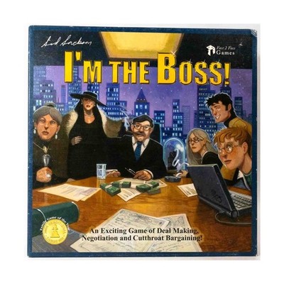 Face2Face Boardgame I'm the Boss (2004 Ed) Box VG+/NM