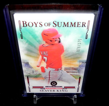 2025 Panini Boys Of Summer Red #56 Seaver King 78/175 RC Rookie Nationals