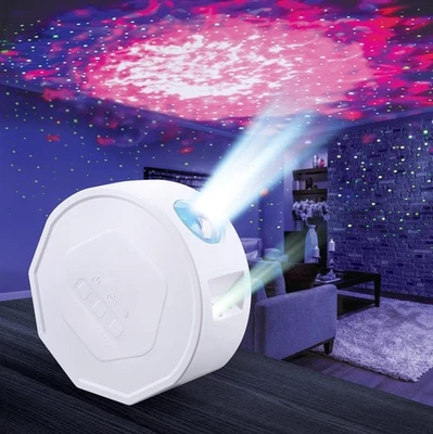 Hy-Impact Northern Sky Brite Galaxy Lite Projector Customizable Color and Motion