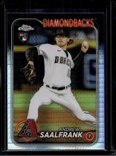 2024 Topps Chrome #178 Andrew Saalfrank Prism Refractors