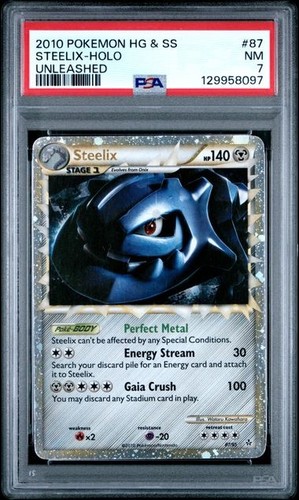 Steelix graded PSA 7 for sale on eBay