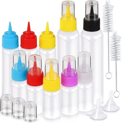 YGDZ Icing Bottle for Cookie Decorating, 10 PCS Writer Squeeze Bottles, Small...