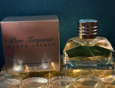 PURE TURQUOISE RALPH LAUREN Eau De Parfum 2.5 Oz | 75 Ml (No Seal, w/ Box)