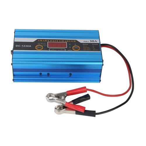 12V 30A Leisure LCD Battery Charger For Caravan Campervan Motorhome Marine Boat> - Picture 5 of 11