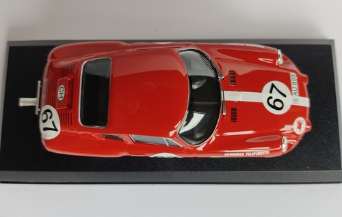 MEJOR 1:43 PORSCHE 356B CARRERA ABARTH GTL # 67 Rossfeld 1963 H. Müller nuevo - Imagen 6 de 6