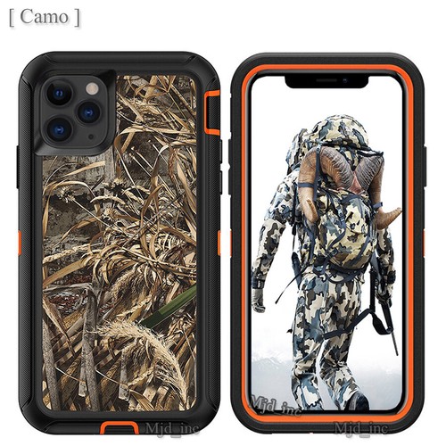 Funda para iPhone 11Pro Max [Clip compatible con Otterbox Defender] Funda camuflada - Imagen 1 de 3