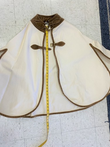 Vintage Renaissance style Bill Atkinson Glen of Michigan poncho cape w/ buckles - Picture 13 of 19