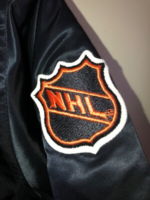 VINTAGE NHL 80s/90s LOS ANGELES KINGS BLACK SATIN STARTER VINTAGE NHL 80s/90s LOS ANGELES KINGS BLACK SATIN STARTER