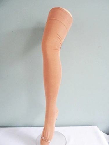 Vintage CC41 Stockings 1940s WW2 Era Seamed Ladies Lisle Unused Utility Mark - Picture 3 of 16