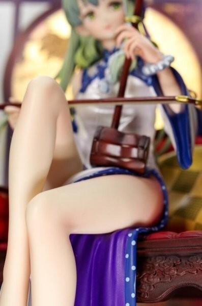 sanae Epic Works Touhou Project Garage Kit Sanae China Cheongsam