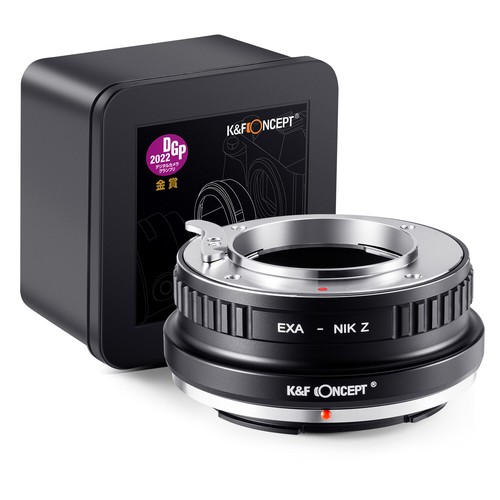 K&F Concept Manual Lens Adapter for Exakta Lense to Nikon Z Mount Z6 Z7 Camera - Picture 1 of 5