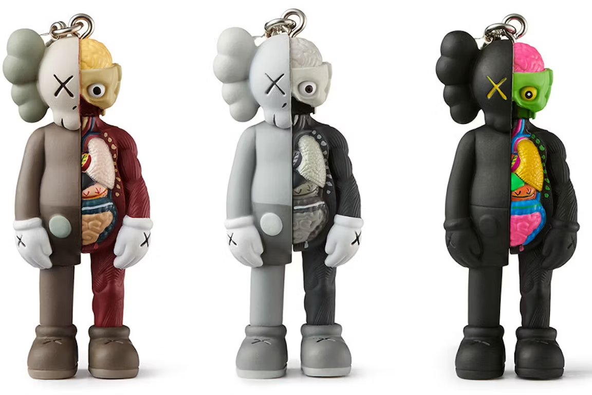 Tokyo Limited Kaws First Companion Keyholder Flayed Brown Tokyo Limited Kaws First Companion Keyholder Flayed Brown