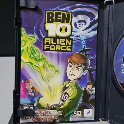 PS2~ Ben 10: Alien Force~ Rated E 10+ ~ Complete w/ manual