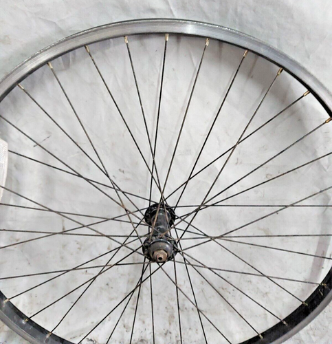 Trek Matrix 550 26" Front MTB Bike Wheel Black QR Hardtail Hybrid Fast Shipping! - Picture 10 of 10