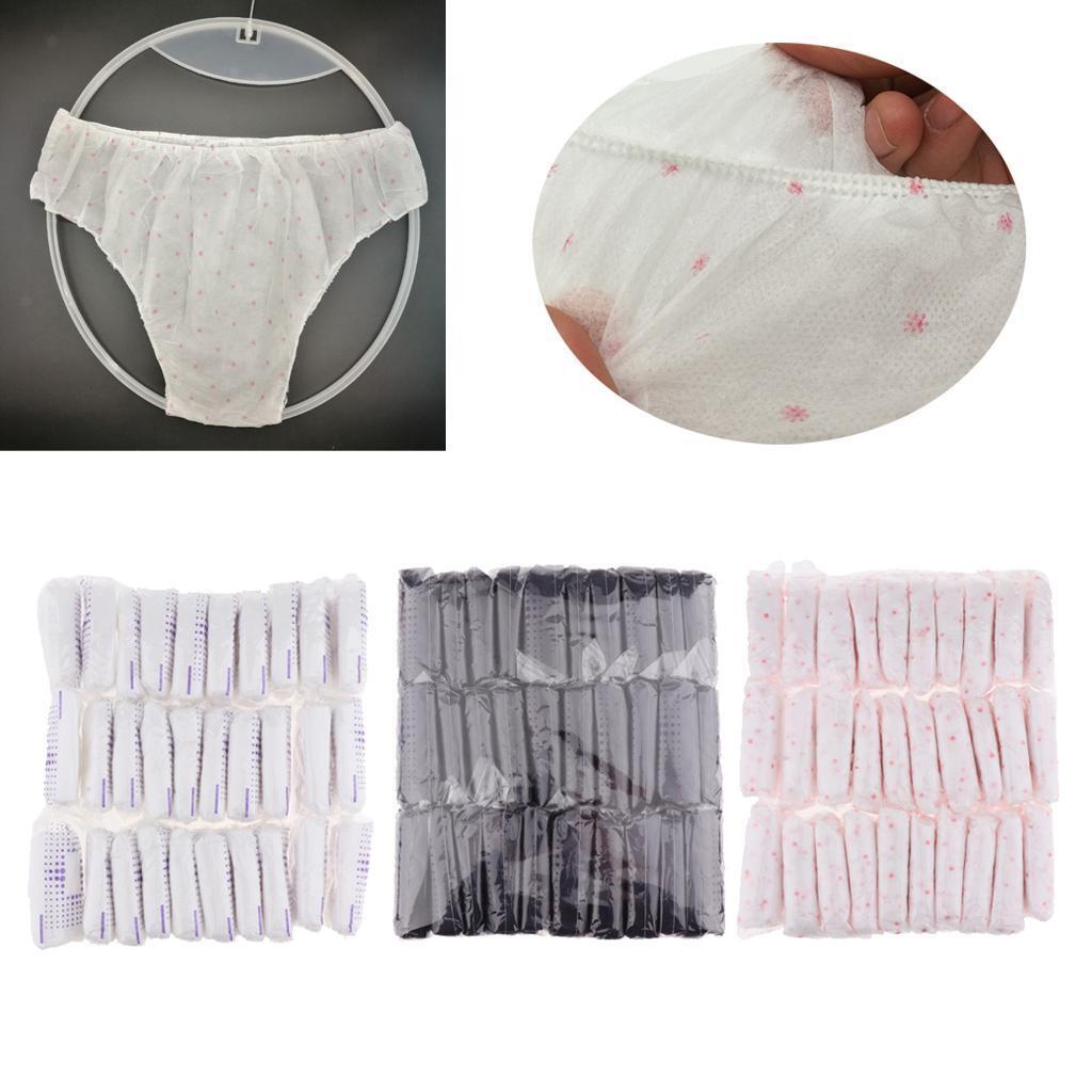 30pcs Einmal-Slip Einweg-Slip Einwegslip Einweg-Unterwäsche für Krankenhaus