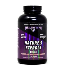 Healthy N Fit - Natures Sterols 270 Tabs: 14,000 mg Muscle Building Matrix