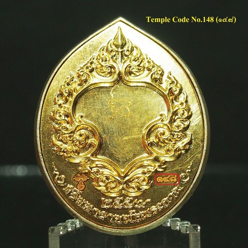 Thailändisches Amulett PHRA PIDTA PhangPhaKhan V.JomRachan Deutsch Silber 闭眼佛 Nr.148 - Bild 4 von 13
