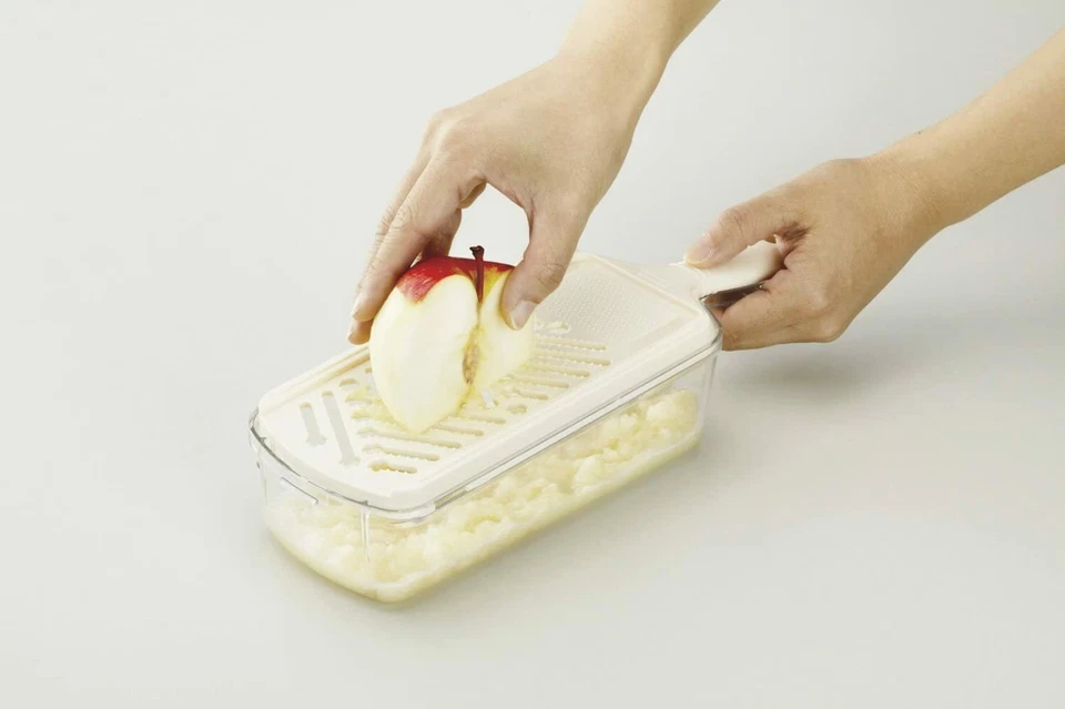 Kyocera кухонная терка CNS-060WH белый комплект приправа тарелка сделано в Японии новый - Изображение 4 из 4