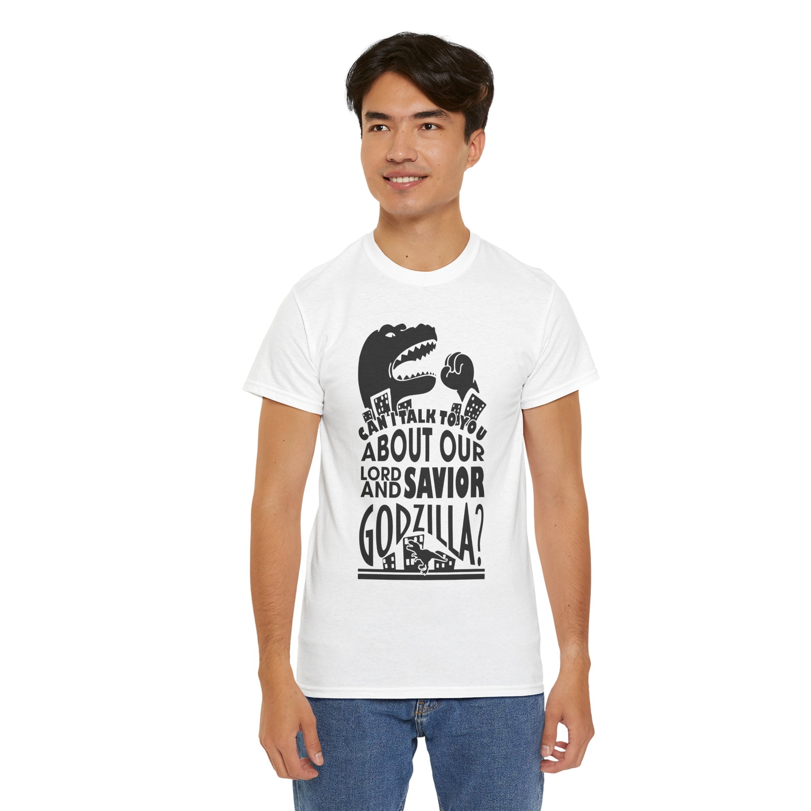 Godzilla Tokyo Destruction Monster Graphic T-Shirt for Fans