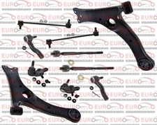 Front End Lower Arms Inner Outer Tie Rod Ends Sway Bar Link For Scion tC 05-10
