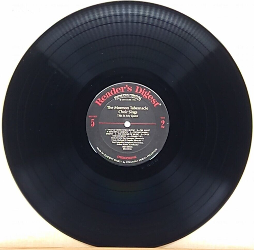 VTG Readers Digest THE MORMON TABERNACLE CHOIR SINGS 1973 5 Vinyl LP Box Set - Picture 18 of 18