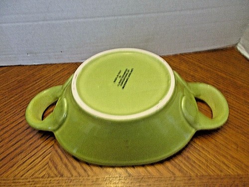 * IL Nodo Ceramiche Handled Bowl - 6" x 8" x 3" Made in Italy - Picture 4 of 5