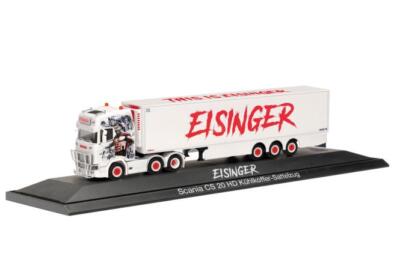 Herpa LKW Scania CS 20 HD Kühl-KSZ Eisinger 122306 | eBay