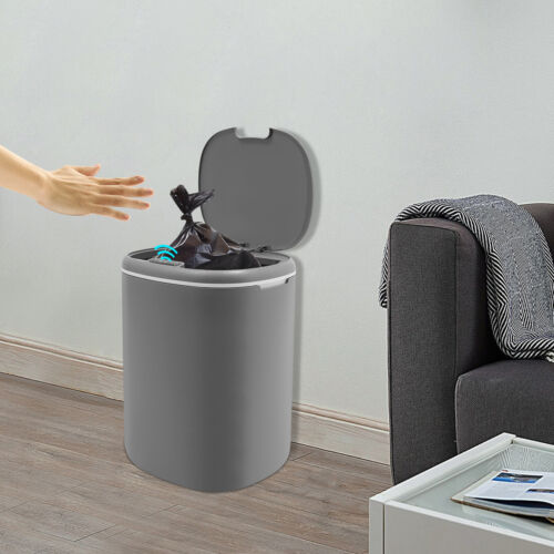 5.2 Gallon Automatic Sensor Trash Can, Touchless 20L Trash Bin Bathroom Kiitchen
