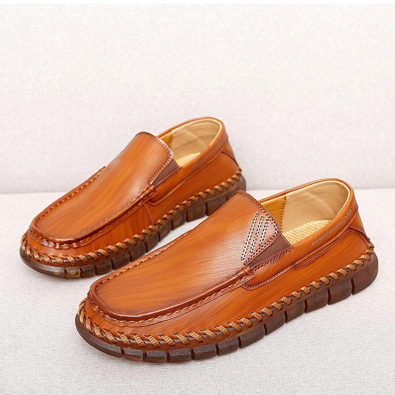 SAOLA Mocassini da uomo per il tempo libero a piedi business Oxford scarpe piatte oversize