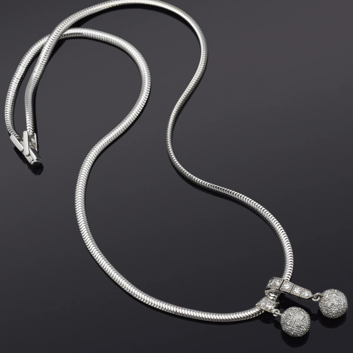 Diamond snake chain sale