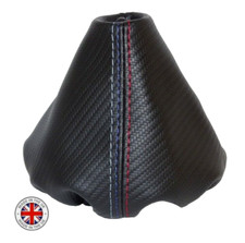 Schaltsack Fur BMW Series 3er E36/46 1991-2005 Schwarz-Kohlefaser Naht TRI