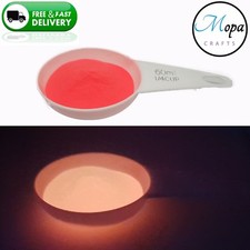Pink Neon Glow in the Dark Pigment Powder for Paint,Nail,Art,Crafts,Acrylic