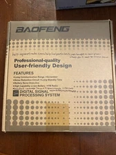 BF-88A 5W FRS Frequency Handheld Walkie Talkie Black (2pcs/Pair)