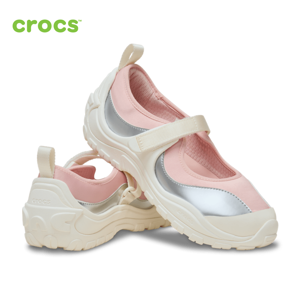 ★Crocs★ EXP Terre Silver/Chalk and Gunl/Black 210639 NEW CROCS EXP Terre 210639-0WV Pink Silver White | eBay