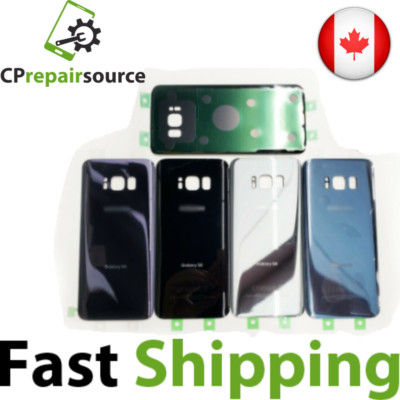 Premium Quality Samsung Galaxy S8 G950 Replacement Rear Back Glass + Adhesive