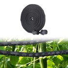 50Ft Heavy Duty Flat Soaker Hose Double Layer Drip Irrigation Hose for Garden