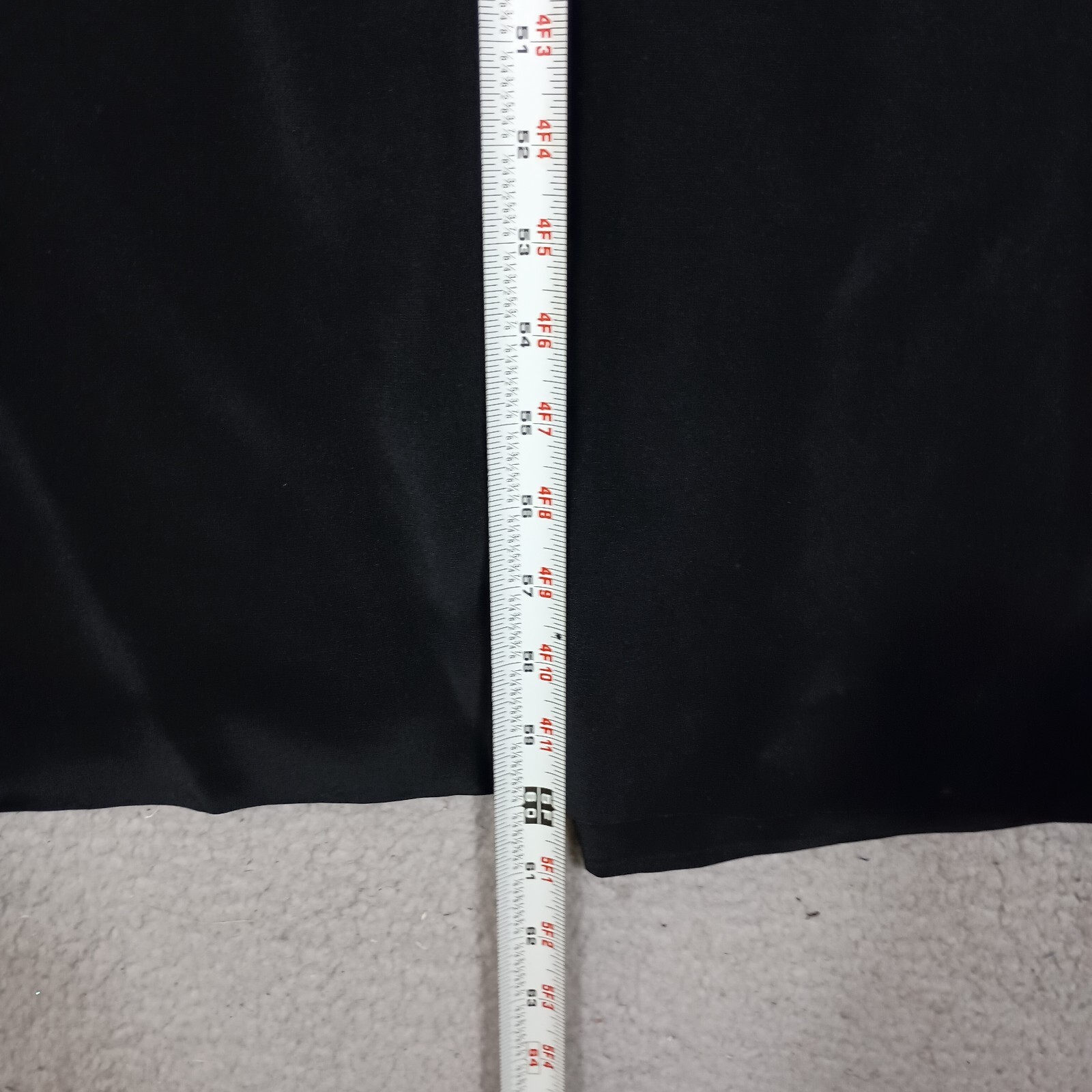 Oleg Cassini Black Tie Maxi Dress Womens 14 Black Sleeveless Front Slit Cocktail