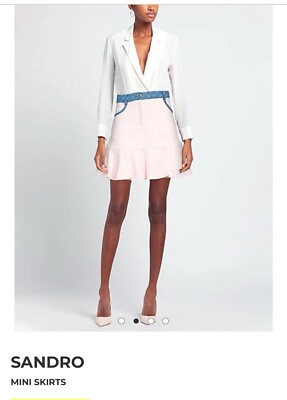 Sandro Pink Skirt Size 38