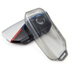 Transparent Black TPU Car Key Fob Case Cover for BMW 2 5 7 Series iX M5 iX1 iX2