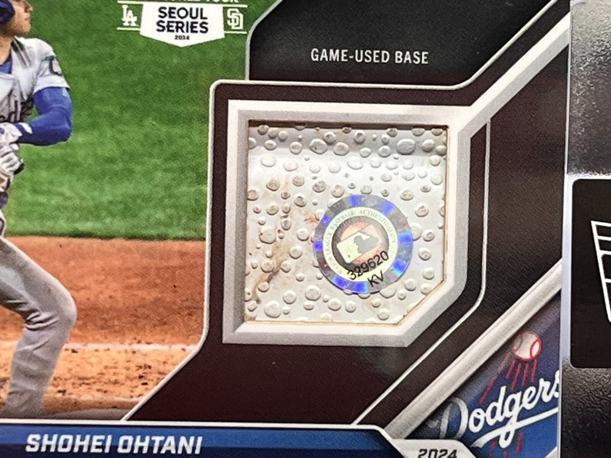 🚀 SHOHEI OHTANI 2024 MLB Topps Now #1 Game Used Base BLACK