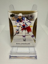 MIKA ZIBANEJAD 2022 UPPER DECK TRILOGY TRADING CARD New York Rangers NHL Hockey