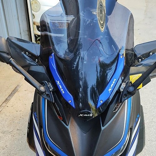 For Yamaha XMAX300 XMAX250 125 Windscreen Windshield Deflector Guard Cover Parts - Picture 2 of 17