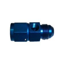4an Nitrous Gauge Fitting Blue 4an Male To 4an Female 18 Npt Port