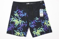 Billabong Men's Sundays Airlite Board Shorts 19" Mid Length Night Black Swim