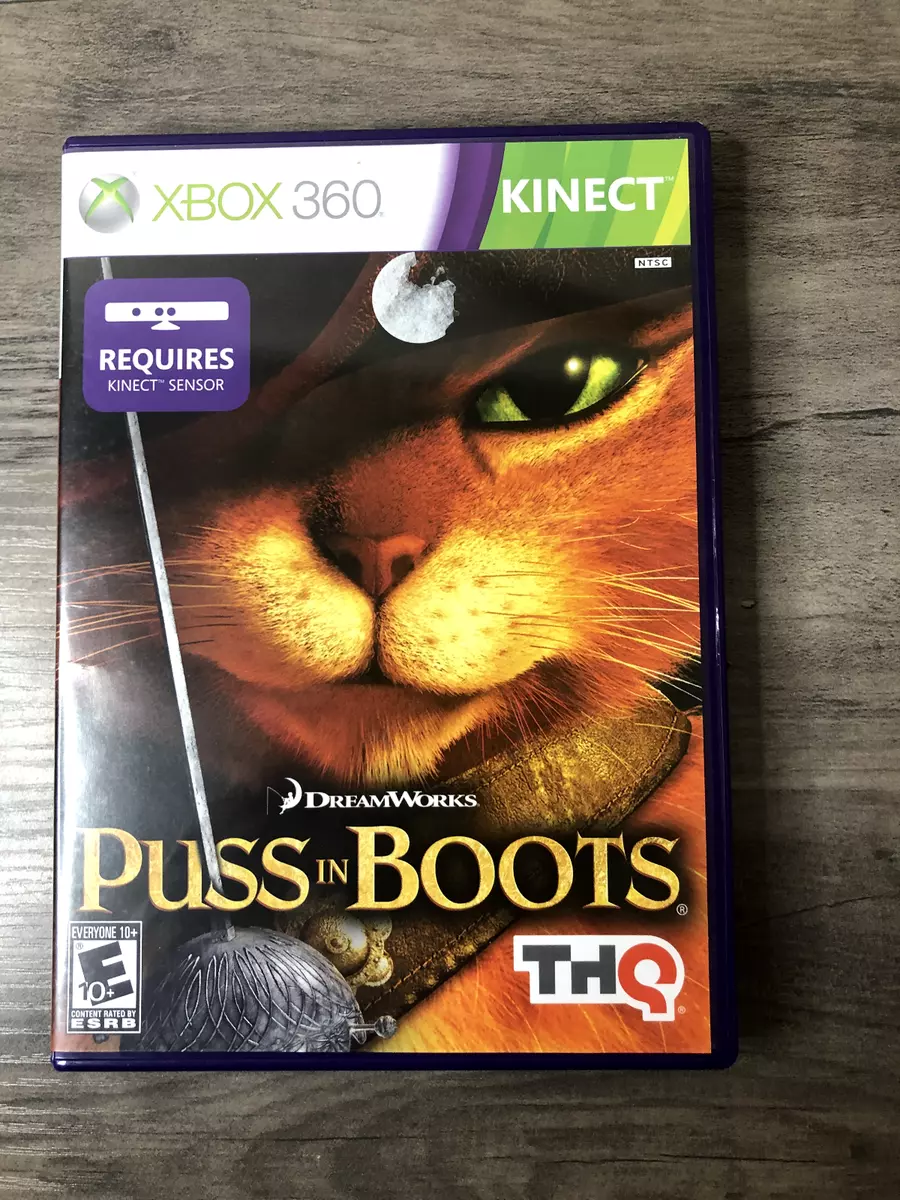 Puss In Boots Gato De Botas Xbox 360 Kinect Ntsc