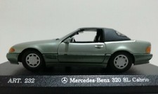 DETAIL CARS 1/43 ART. 232 MERCEDES-BENZ 320 SL CABRIO - USATO PARI A NUOVO