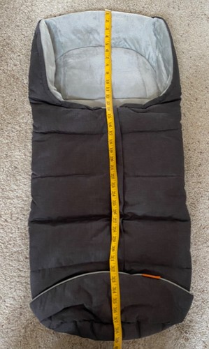 New DARK GRAY liuliuby Original Cozy Muff Weatherproof Foot muff w/temp control - Picture 4 of 8