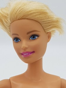 Barbie Doll Short Blonde Hair Naked Ebay