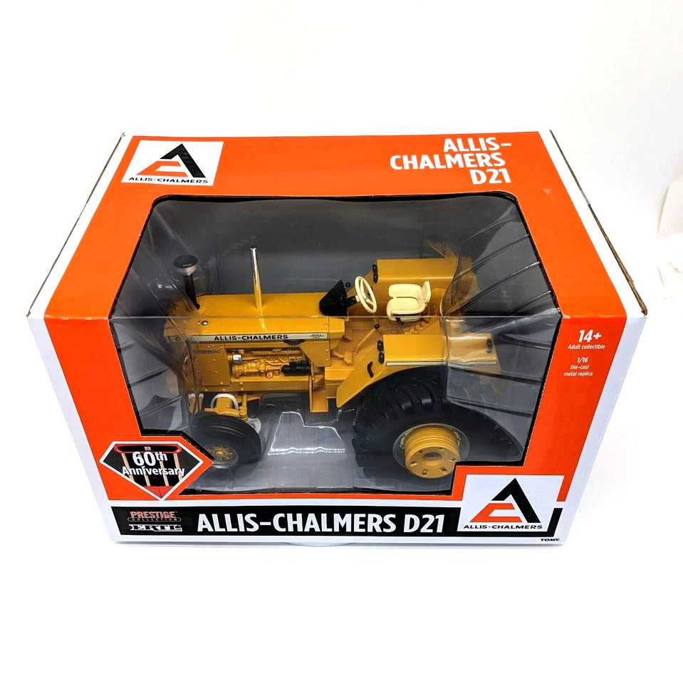 Tractor PRESTIGE 2023 ERTL 1/16 ALLIS-CHALMERS INDUSTRIAL AMARILLO D-21 Foto 2 de 4